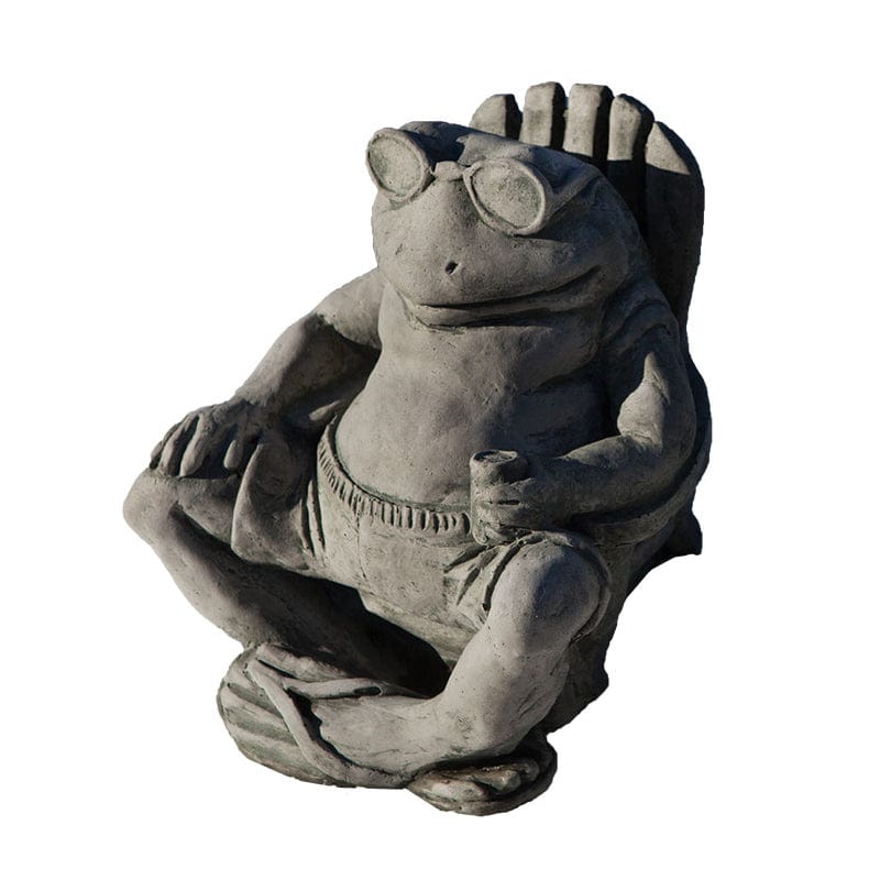 Bud on the Beach Cast Stone Garden Statue - Outdoor Art Pros