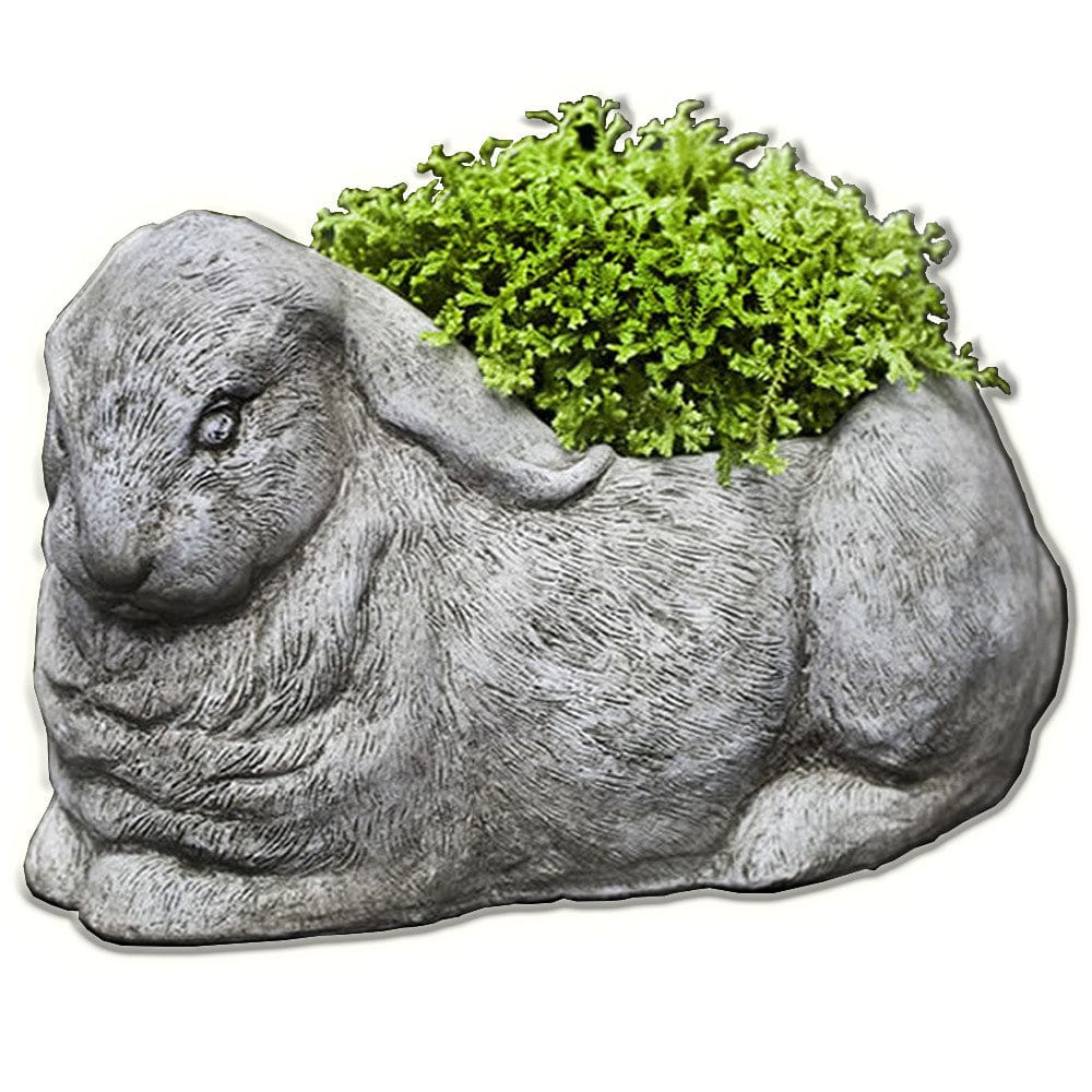 bunny pot planter Bunny Cast Stone Garden Planter