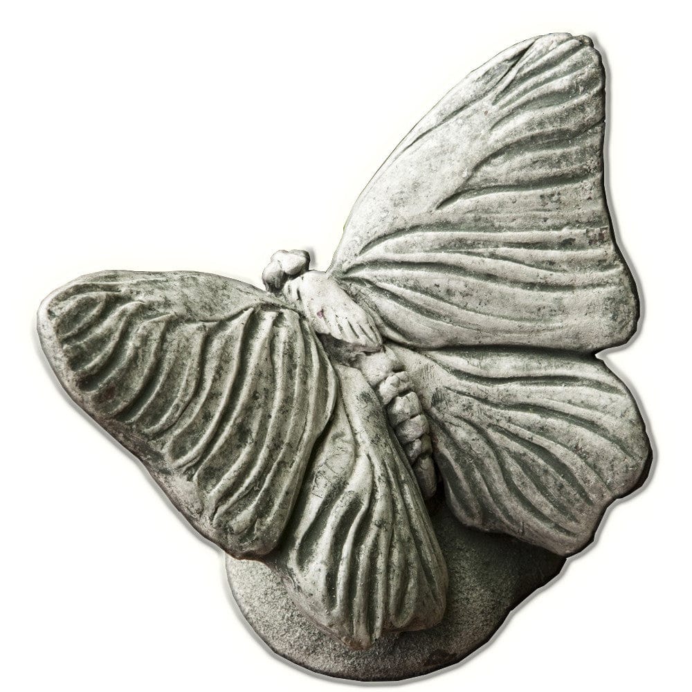 Butterfly Cast Stone Garden Statue - Outdoor Art Pros