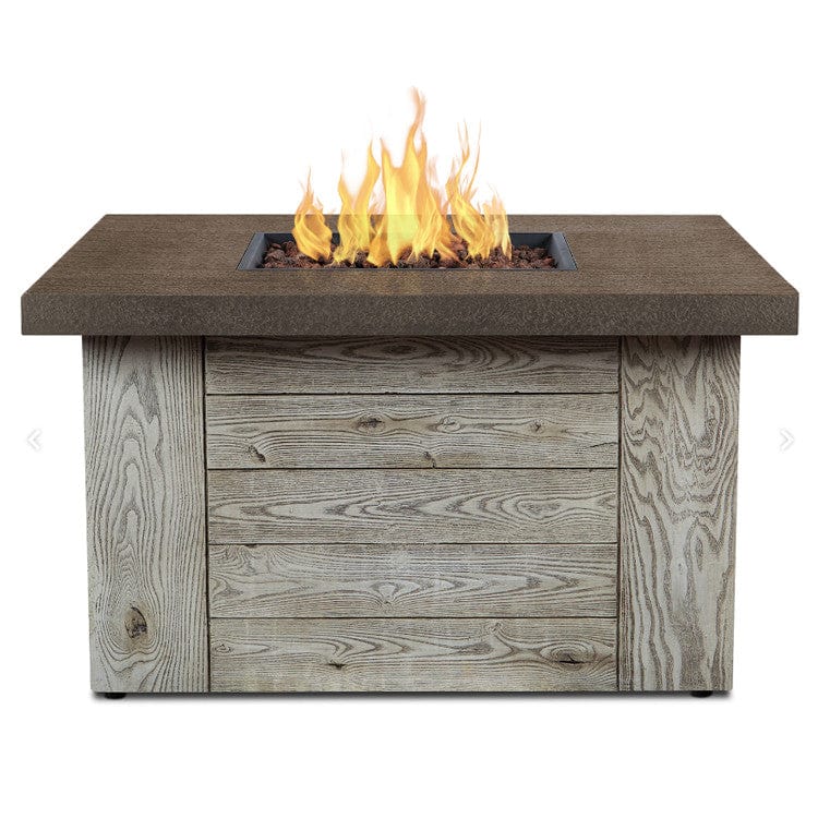 Forest Ridge Gas Fire Table - Outdoor Art Pros