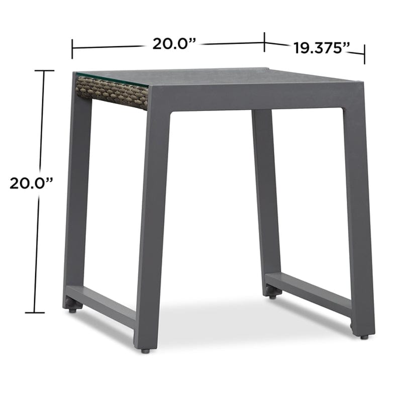Calvin End Table Specifications - Outdoor Art Pros