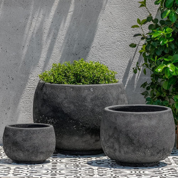 Cantagal Volcanic Coral Planter Set of 3 - Outdoor Art Pros