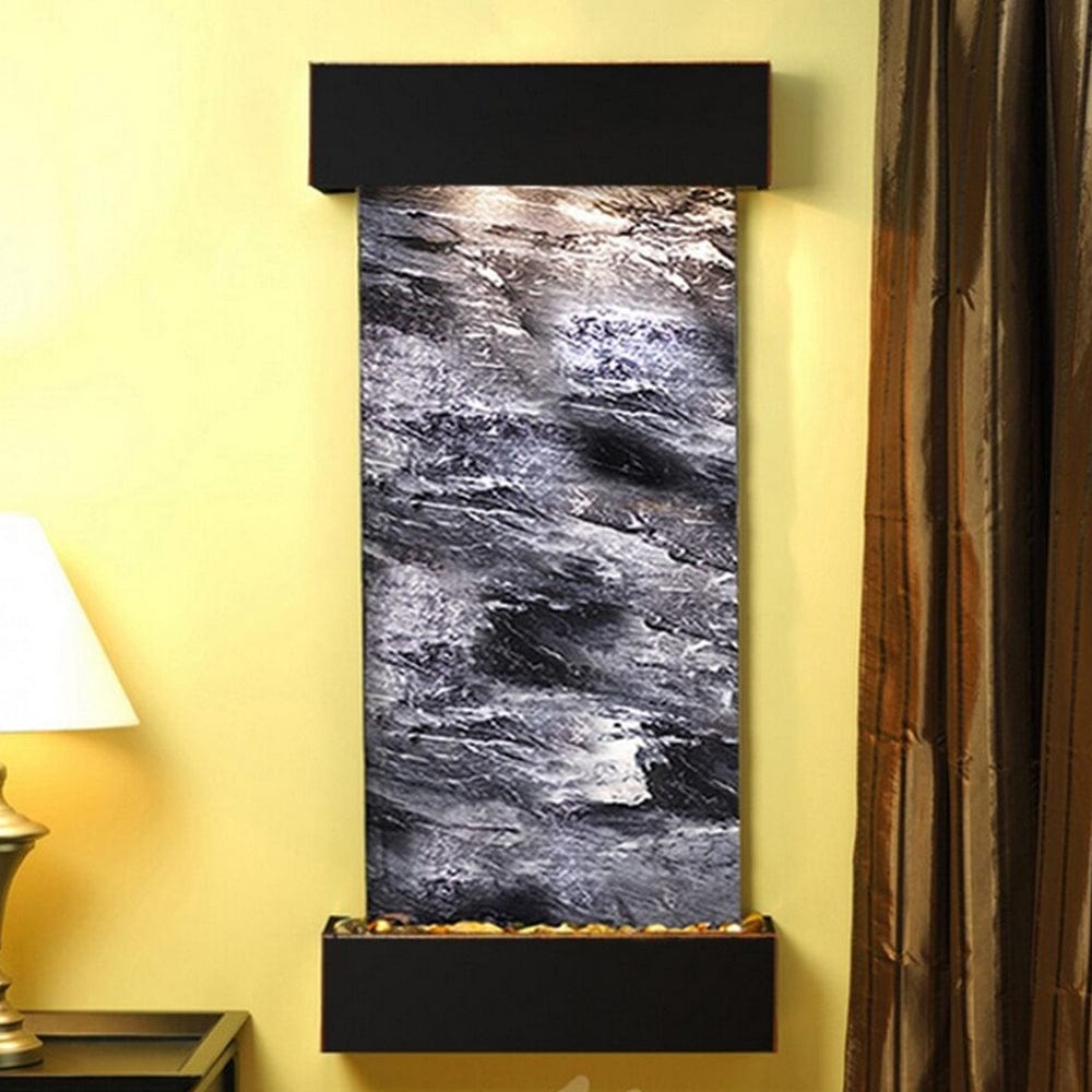 Cascade_Springs_Black_Spider_Marble_Blackened_Copper_Squared_Corners - Outdoor Art Pros