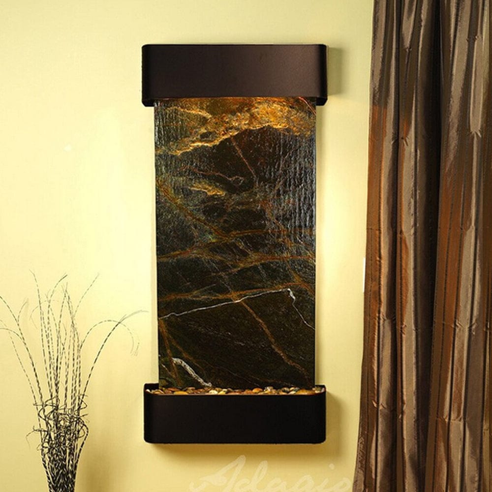 Cascade_Springs_Rainforest_Green_Marble_Blackened_Copper_Rounded_Corners - Outdoor Art Pros