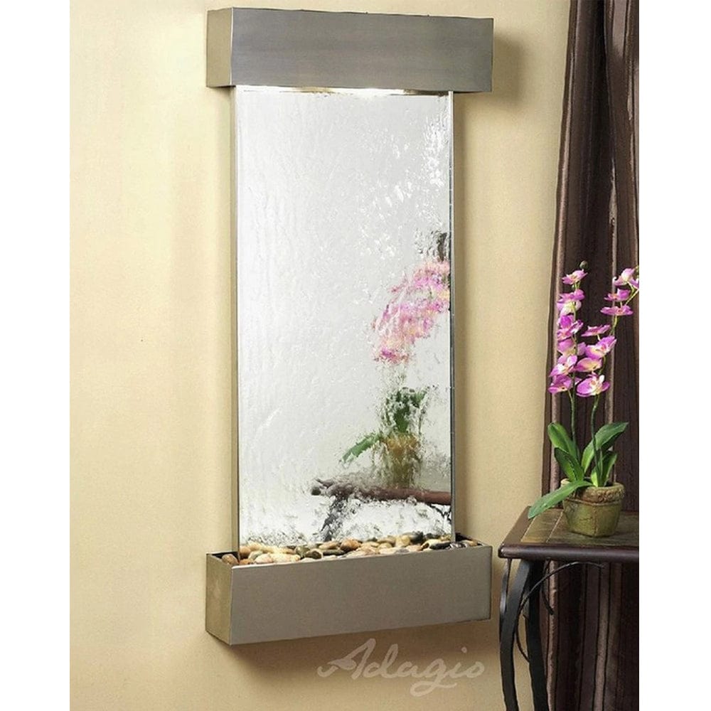 Cascade_Springs_Silver_Mirror_Stainless_Steel_Squared_Corners - Outdoor Art Pros
