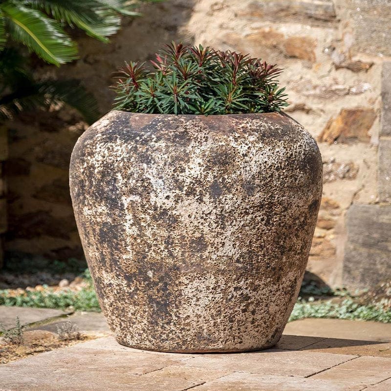 Cavaillon Jar in Aegean Finish - Outdoor Art Pros