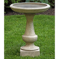Chatham  Cast Stone Birdbath - Outdoor Art Pros