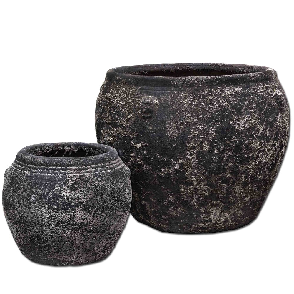 Chios Planter Set of 2 in Aegean - Outdoor Art Pros