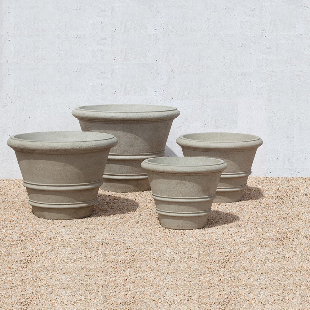 Classic Rolled Rim Garden Planter - Planters - Outdoor Art Pros