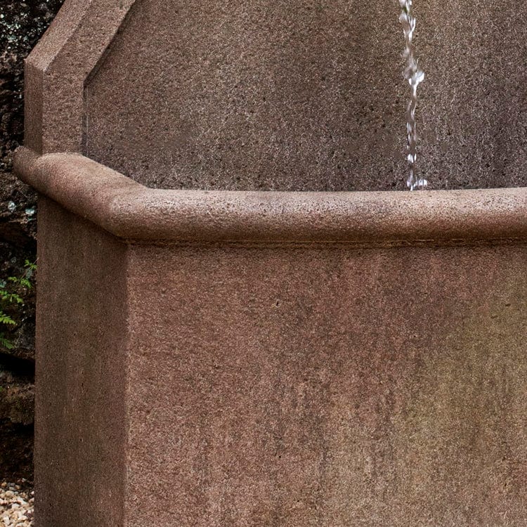 Closerie Wall Outdoor Fountain - Outdoor Art Pros