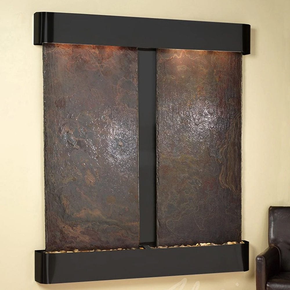 Cottonwood_Falls_Round_Corners_Blackened_Copper_Rajah_Slate - Outdoor Art Pros
