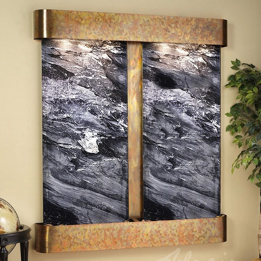 Cottonwood_Falls_Rustic_Copper_Black_Spider_Marble_Round_Corners - Outdoor Art Pros