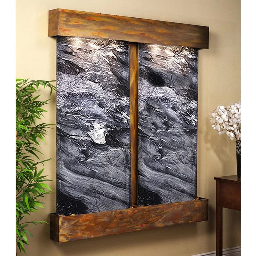 Cottonwood_Falls_Rustic_Copper_Black_Spider_Marble_Square_Corners - Outdoor Art  Pros