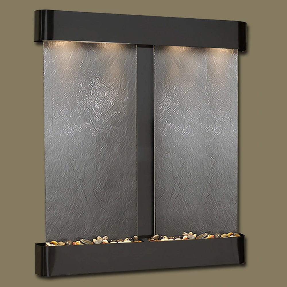 Cottonwood_Falls_with_Antique_Black_Copper_Trim_and_Black_Featherstone_with_Rounded_Corners - Outdoor Art Pros