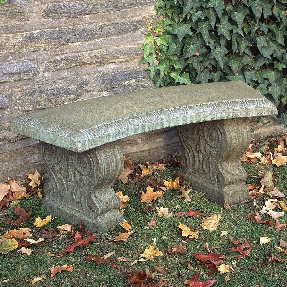 Curved Traditional Garden Bench - Outdoor Art Pros