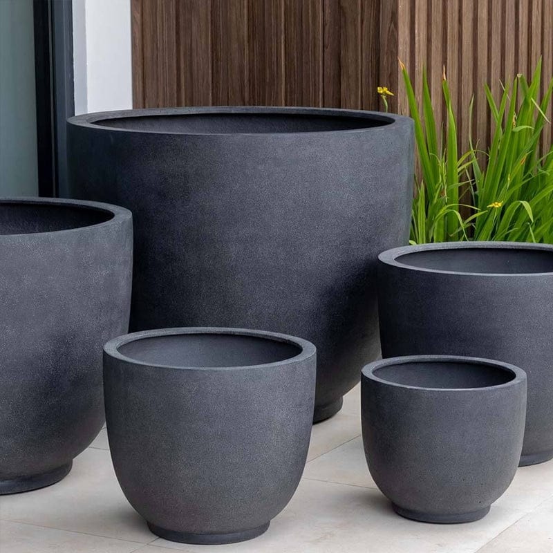 Danilo Planter Charcoal Premium Lite - Outdoor Art Pros