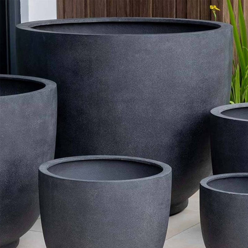 Danilo Planter Charcoal Premium Lite - Outdoor Art Pros