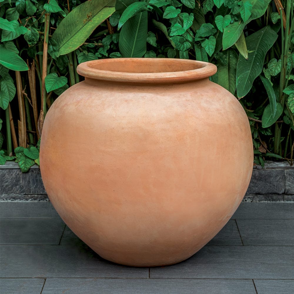 De Vesian Jar in Terra Cotta - Outdoor Art Pros