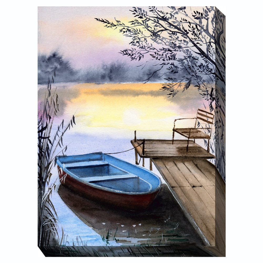 Done for the Day Outdoor Canvas Art - Outdoor Art Pros