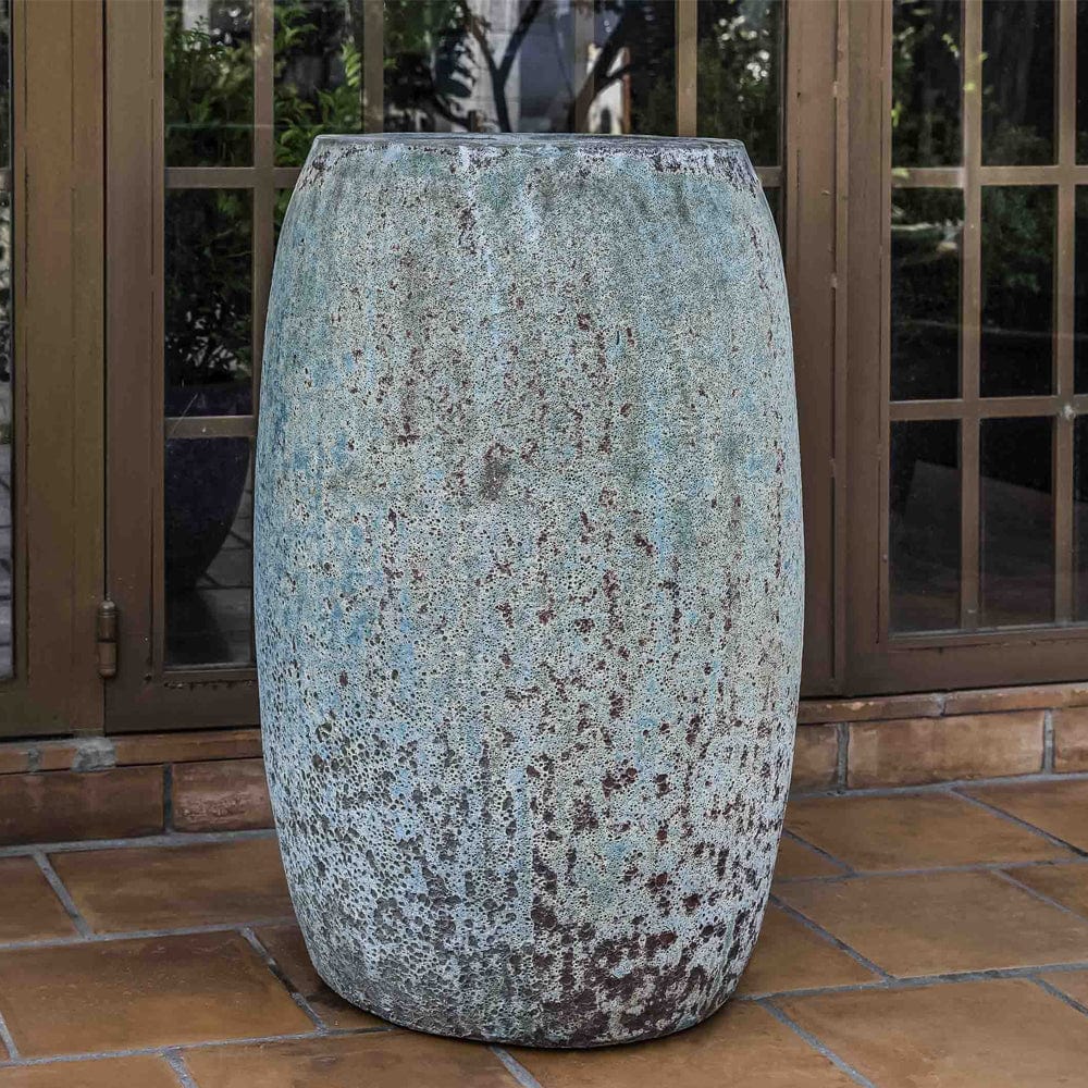 Eden Terra Cotta Planter in Verdigris Finish