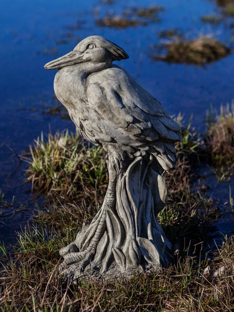 Egret Garden Statue - Outdoor Art Pros