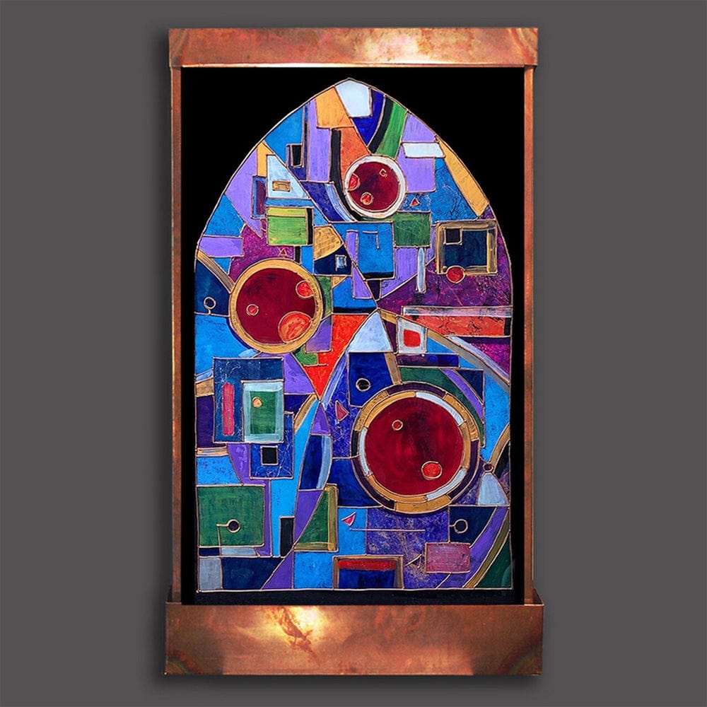 Electric Church Wall Fountain - Outdoor Art Pros