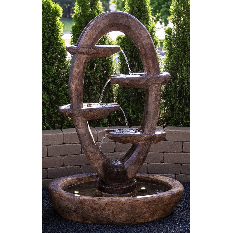 Ellipse Fountain - Outdoor Art Pros