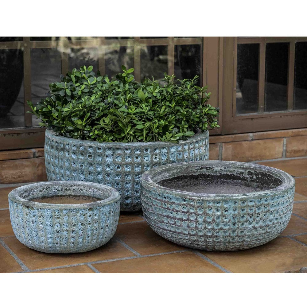Escada Bowl Planter Nested Set of 3 | Angkor Glazed Collection