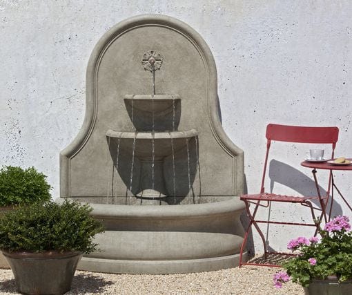 Estancia Wall Water Fountain - Outdoor Art Pros