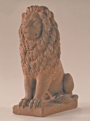 Estate Lion Outdoor Statue - Small - Statuary - Outdoor Art Pros