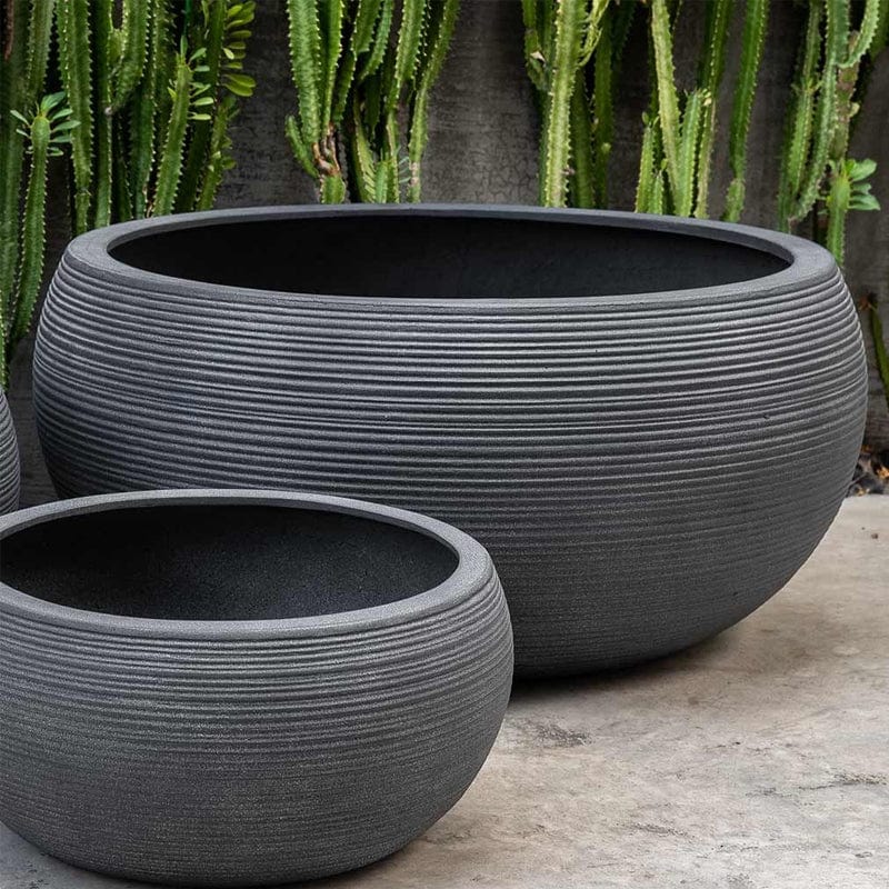 large plastic bowl planter Exton Bowl Planter