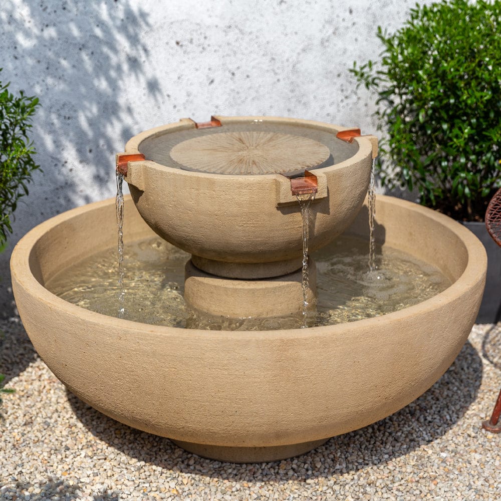 Small Del Rey Tiered Fountain - Outdoor Art Pros