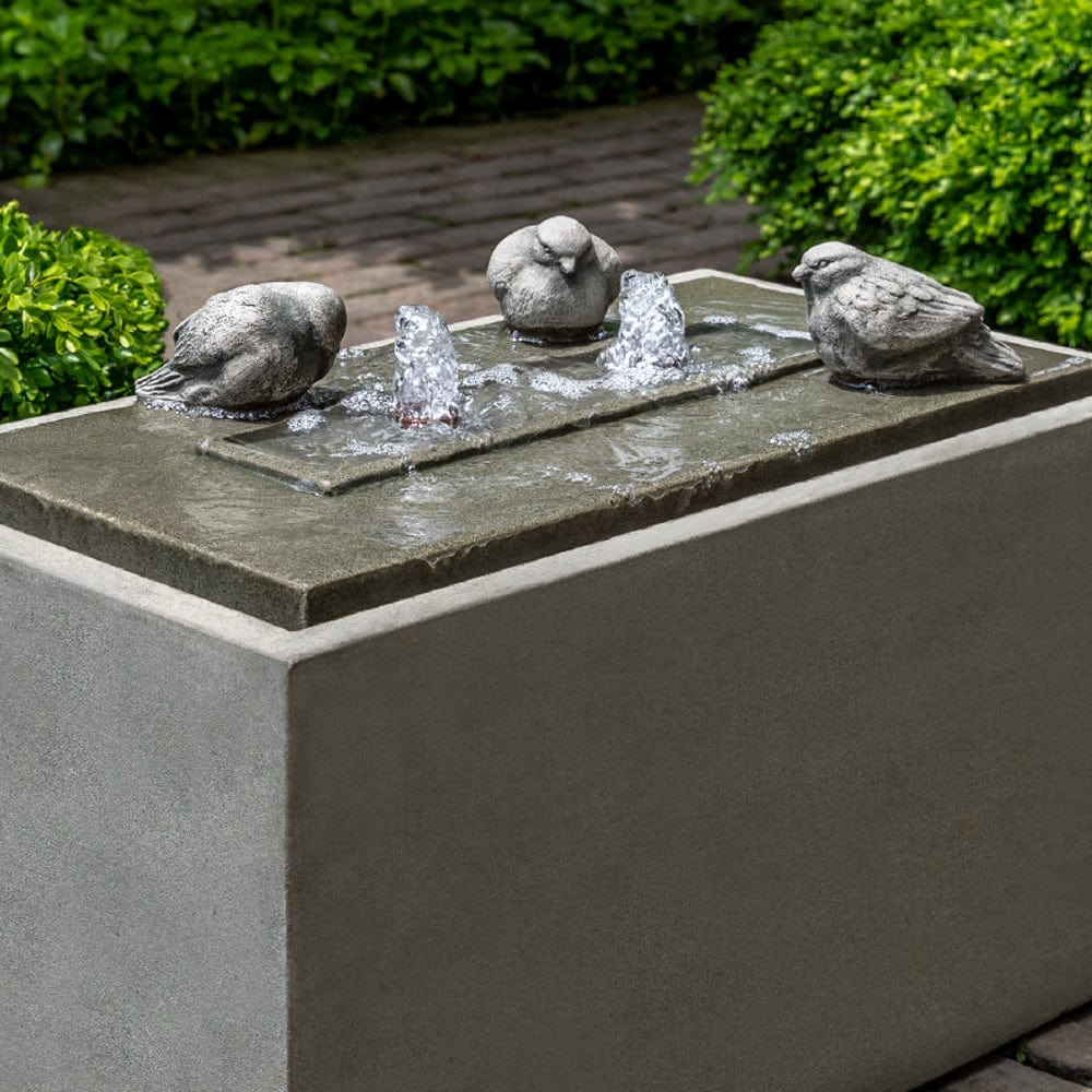 Avondale Birds Garden Fountain - Outdoor Art Pros
