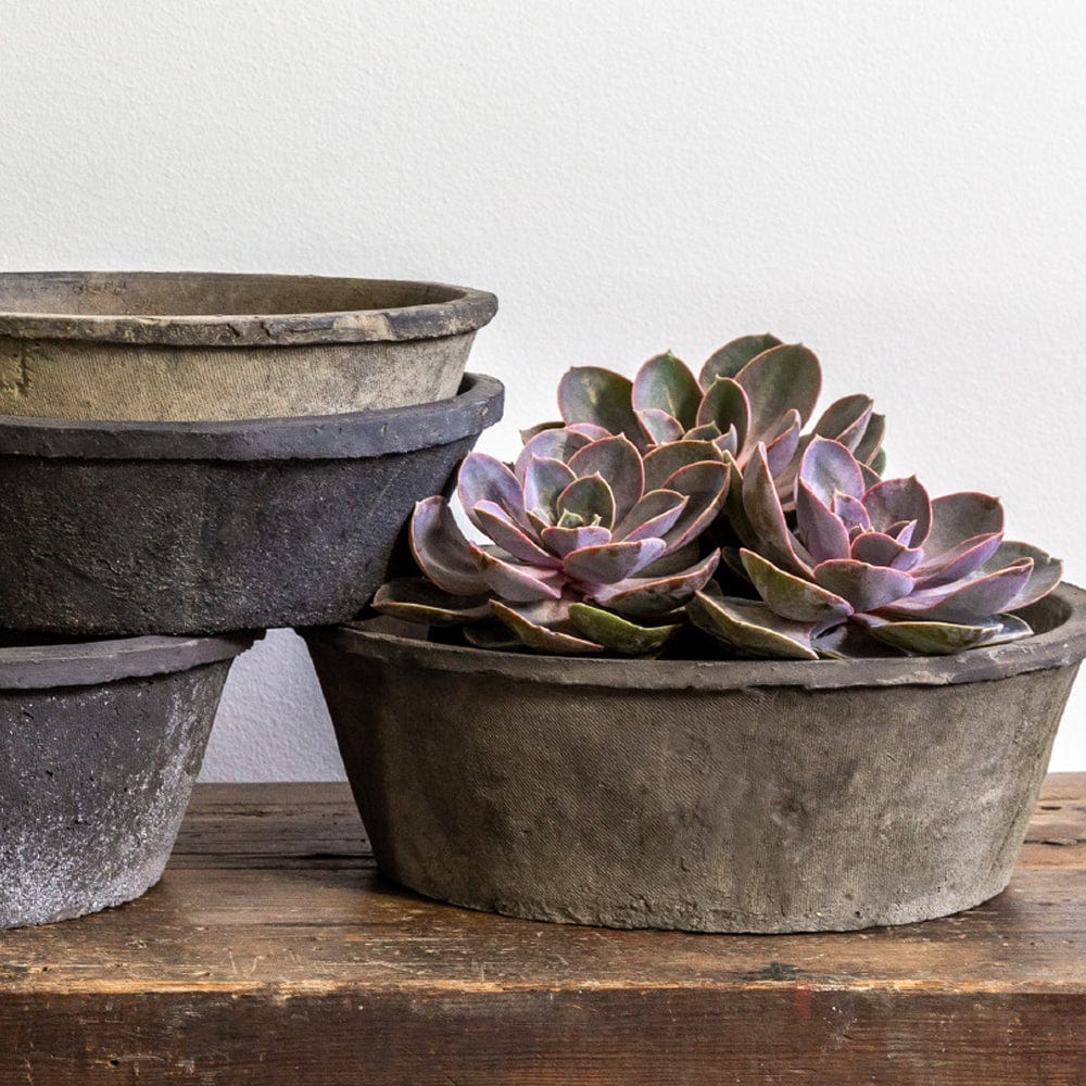 12 planter pot Farmer's Short Tapered Planter Set of 12