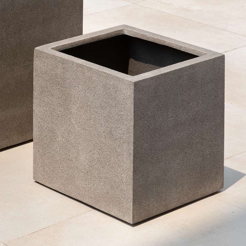 Farnley Cube Planter 1818 Riverstone Premium Lite - Outdoor Art Pros
