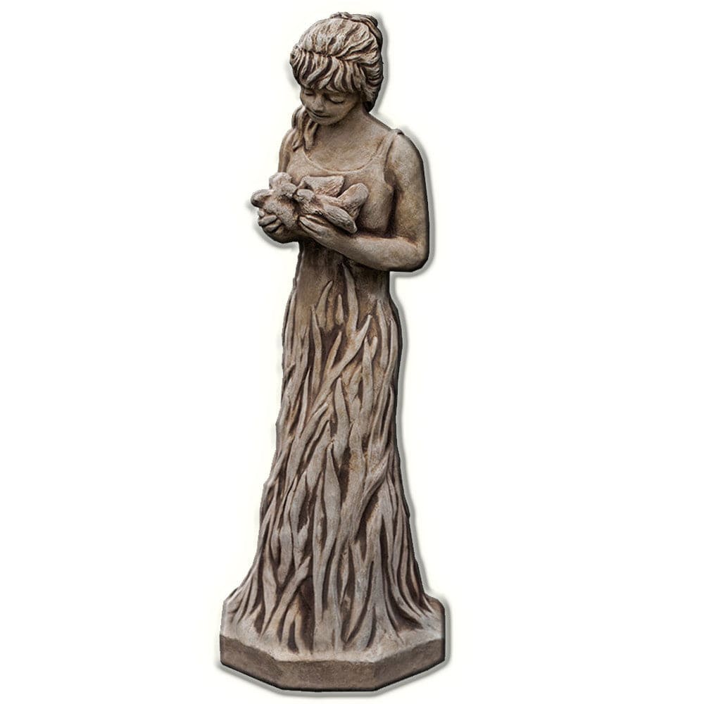 Fauna Cast Stone Garden Statue - Outdoor Art Pros