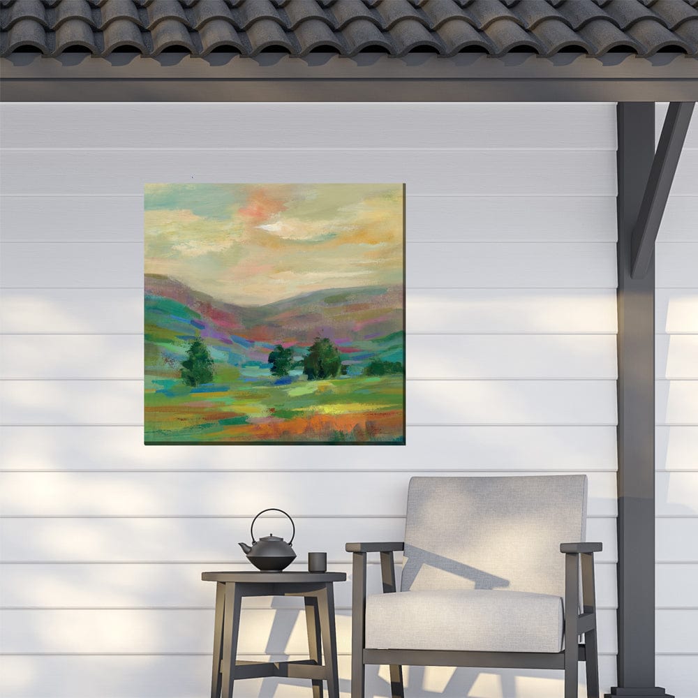Fields Afar Outdoor Canvas Art