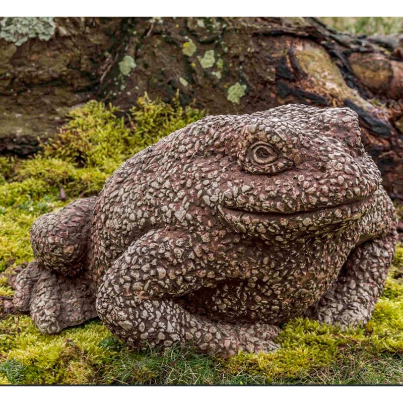 Forest Toad Garden Statue - Outdoor Art Pros