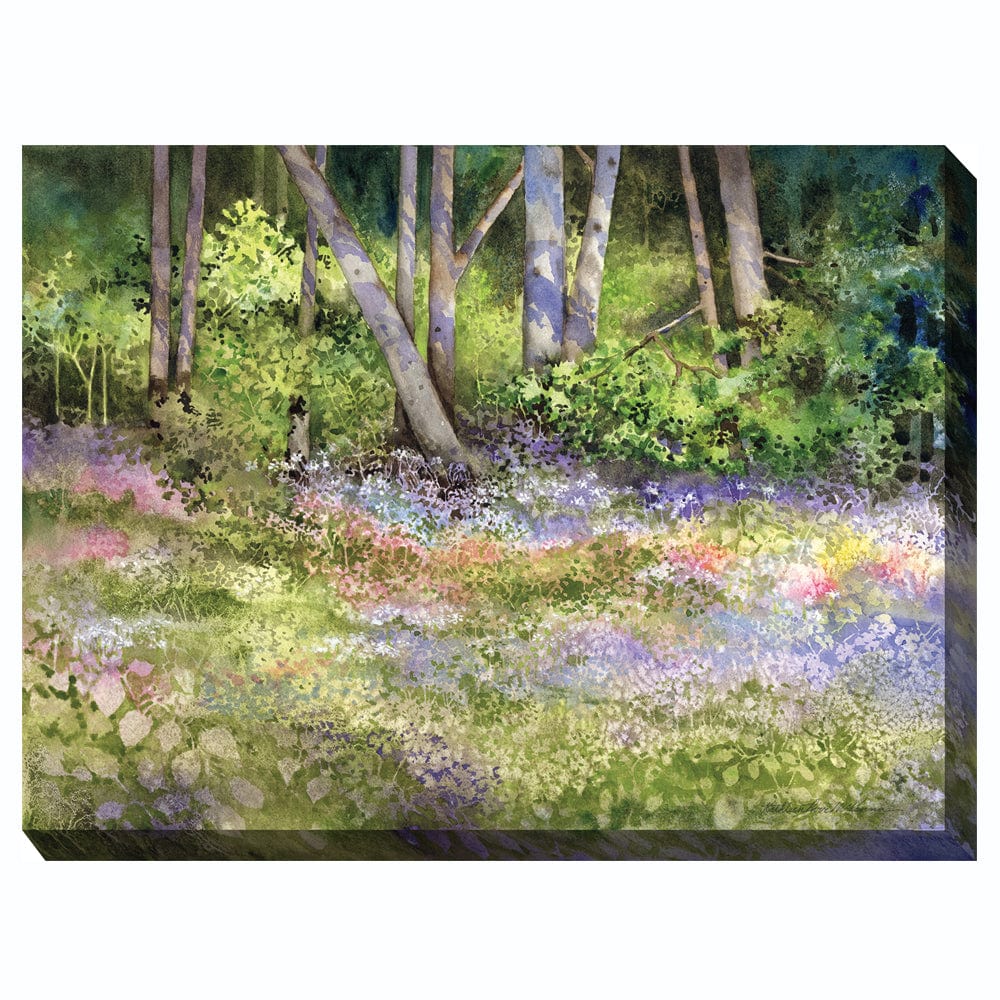 Forest in Bloom Outdoor Canvas Art - Outdoor Art Pros