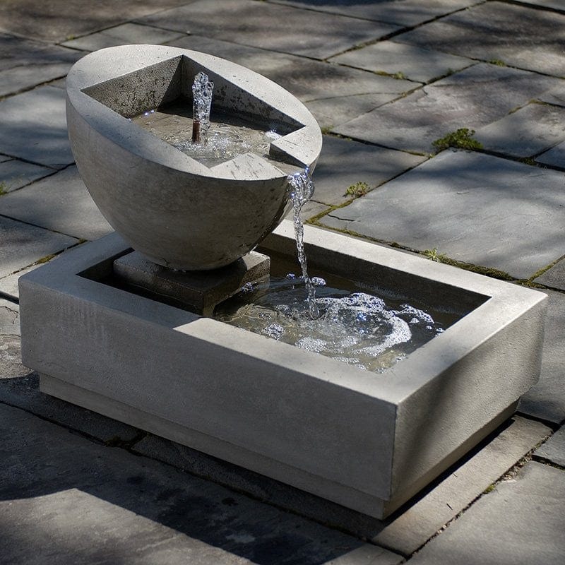 Genesis II Garden Water Fountain - Outdoor Art Pros