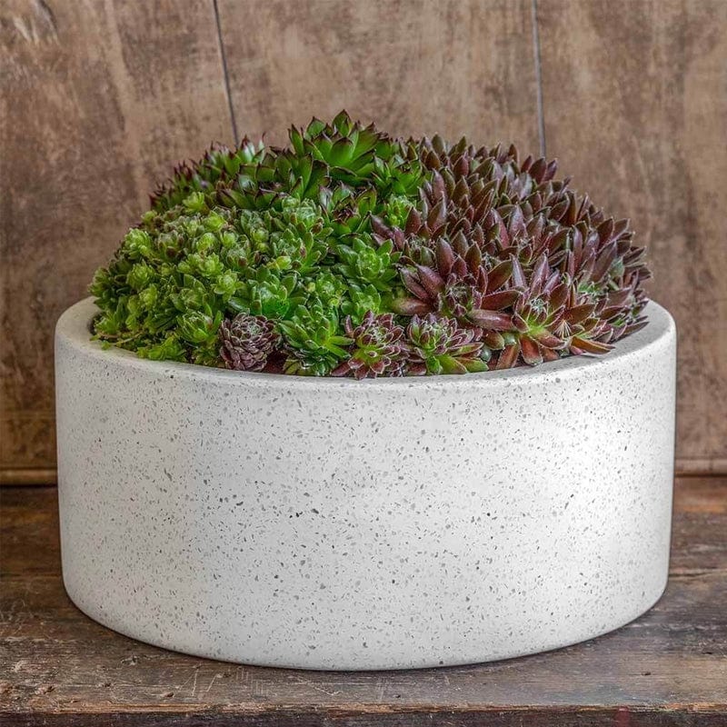 Geo Cylinder Planter Set of 4 | Fiber Cement Collection