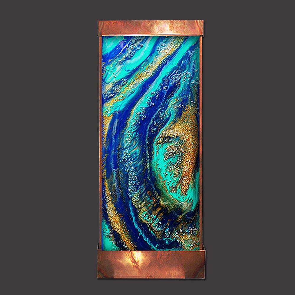 Geode Wall Fountain Art