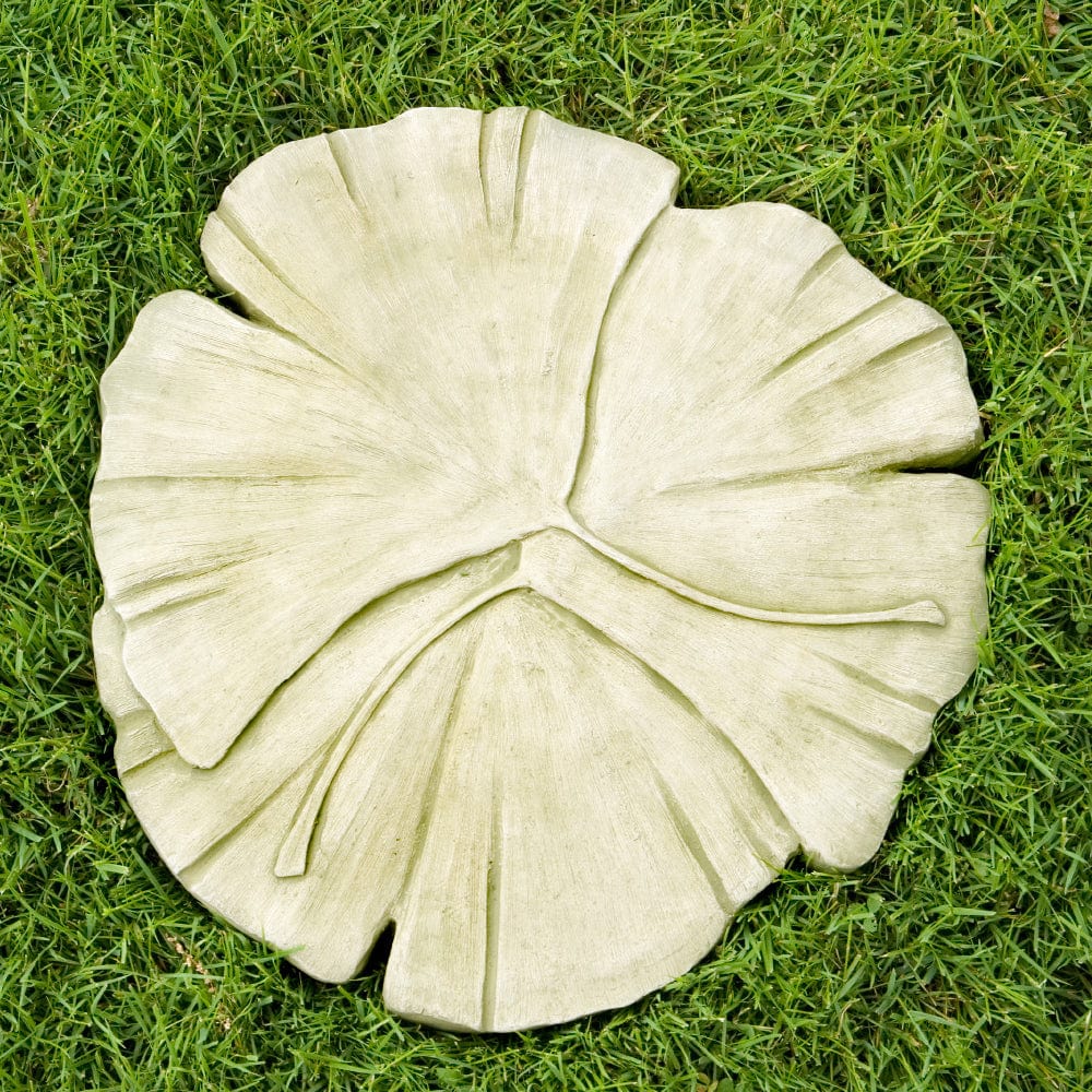 Gingko Stepping Stone - Outdoor Art Pros