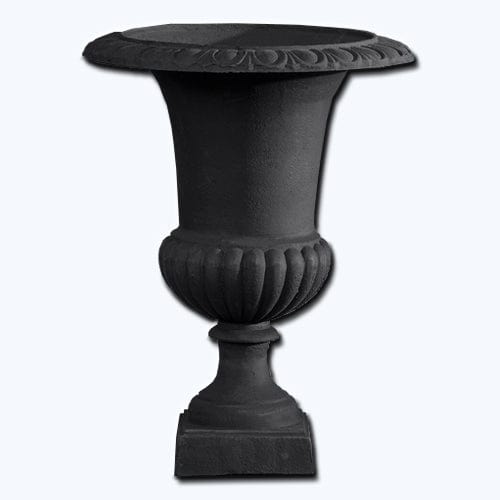 Glasgow Urn Planter in Matte Black - Outdoor Art Pros