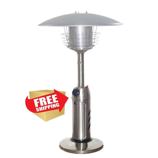 Stainless Steel Tabletop Patio Heater - Outdoor Art Pros