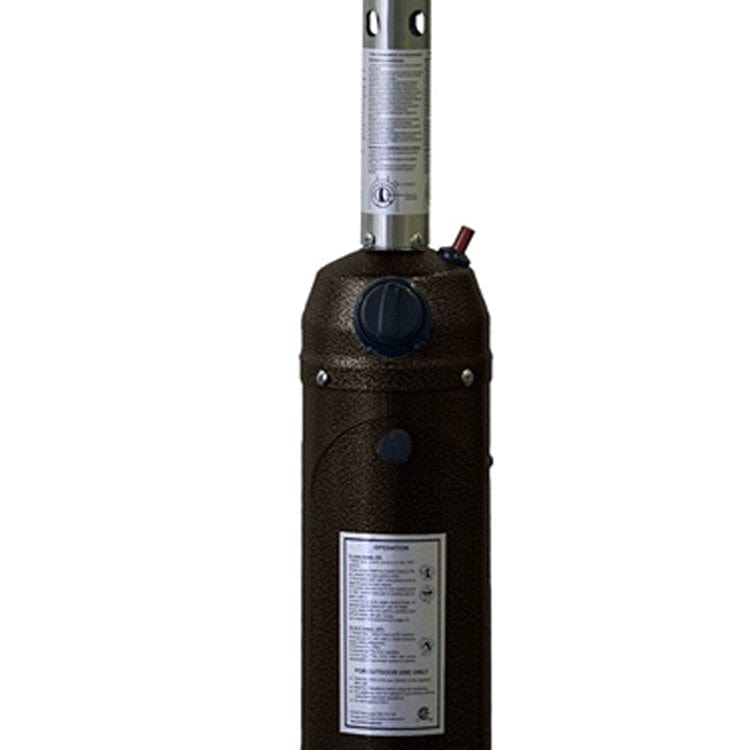 Hammered Bronze Tabletop Patio Heater  - Outdoor Art Pros