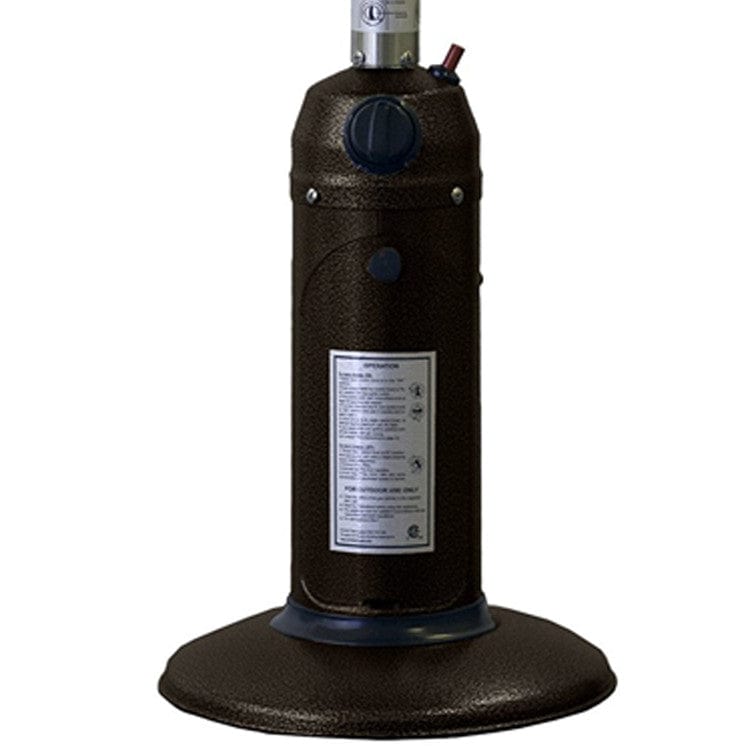 Hammered Bronze Tabletop Patio Heater  - Outdoor Art Pros