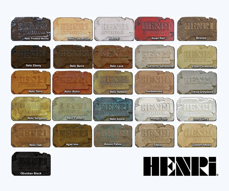 Henri Studio Color Chart - Outdoor Art Pros