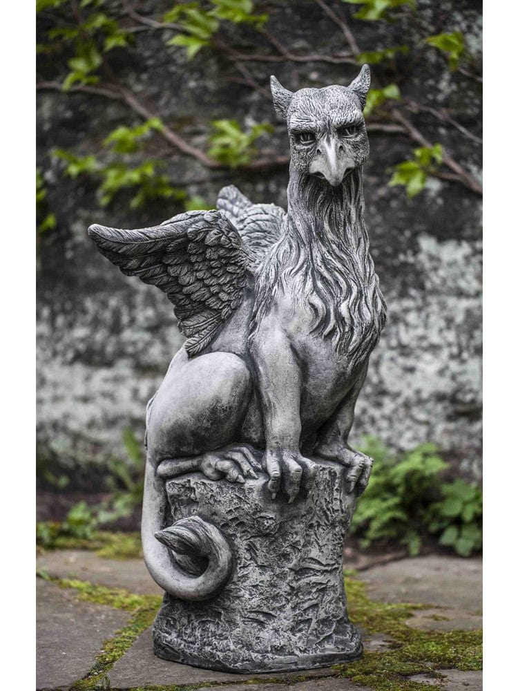 Herald Cast Stone Garden Statue - Outdoor Art Pros