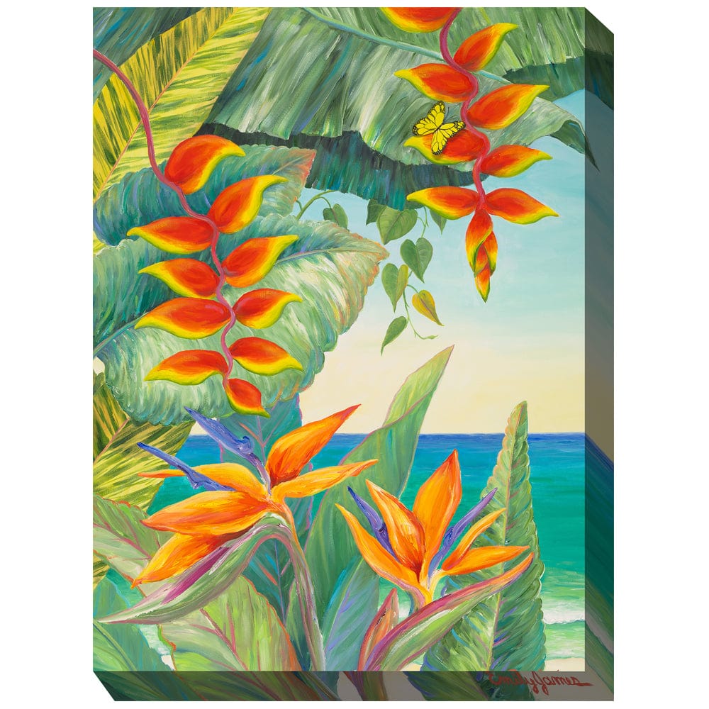 Hot Tropic #1 Outdoor Canvas Art - Outdoor Art Pros